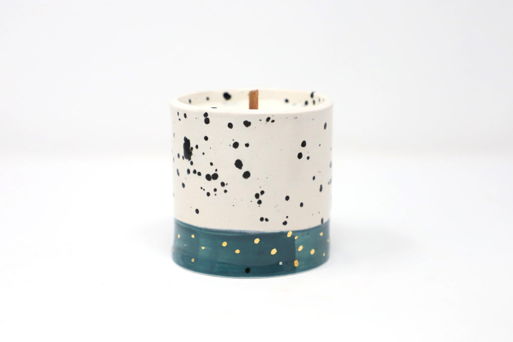 Ink Spot Candle